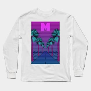 Miami Retro - M Long Sleeve T-Shirt